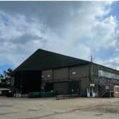 South Coast Skips Ltd's hanger building at the Rudford Industrial Estate in Ford Lane, Ford