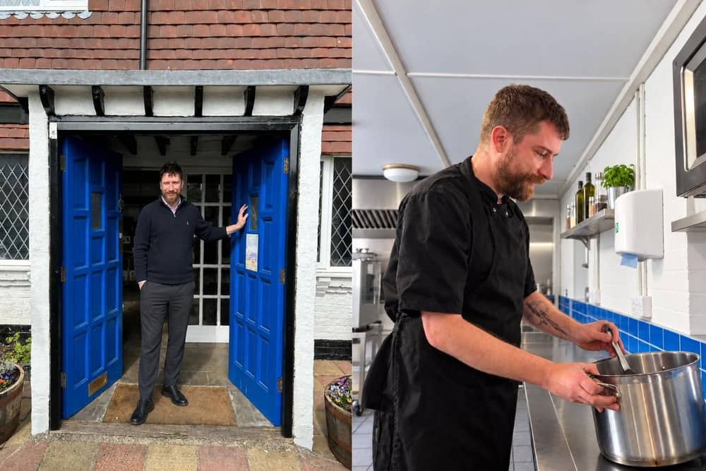 Nathan Scammell is the owner and chef at La Mora, Pevensey Bay. Photo: contributed