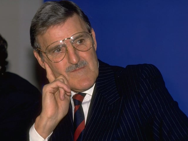 Late footballer and Match Of The Day presenter Jimmy Hill lived with his wife Bryony in Hurstpierpoint. He made his name playing for Fulham in the 1950s and enjoyed a second career as a distinguished broadcaster.