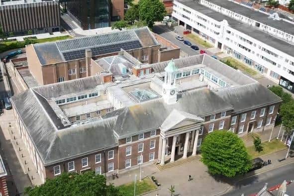 A review has found debt-servicing costs are causing significant pressure on Worthing Borough Council's finances