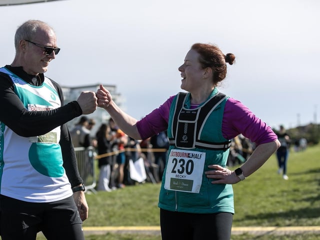 Images from the 2024 Eastbourne Half Marathon