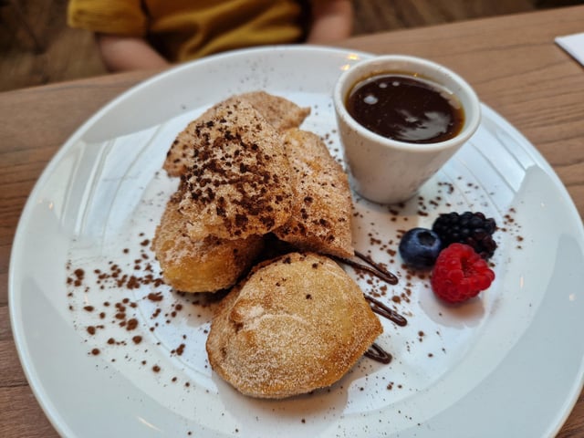 I tried afternoon tea at Terre à Terre in Brighton