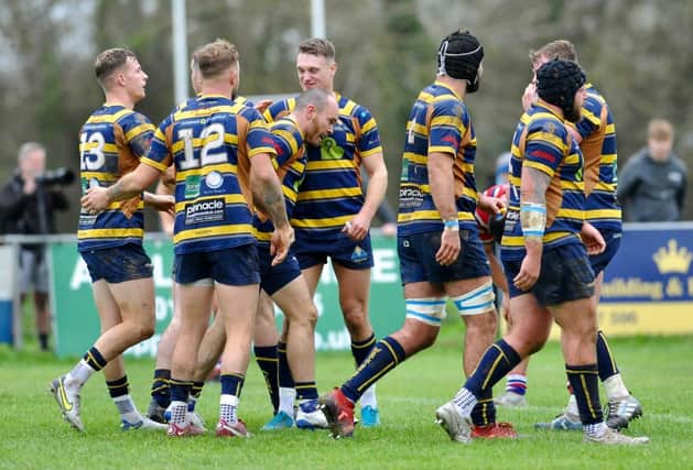 Worthing Raiders had seven tries to celebrate against Tonbridge | Picture by Stephen Goodger - see more pictures in the link in the article