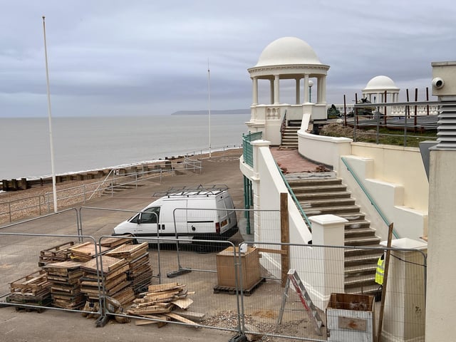 The Colonnade in Bexhill pictured on March 31, 2026