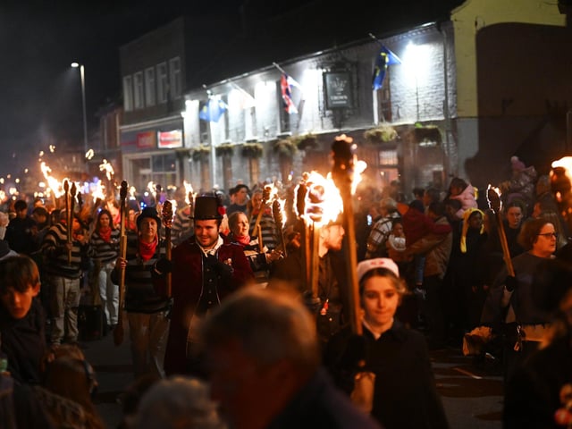 Hailsham Bonfire Procession 2026 (Photo by Jon Rigby)