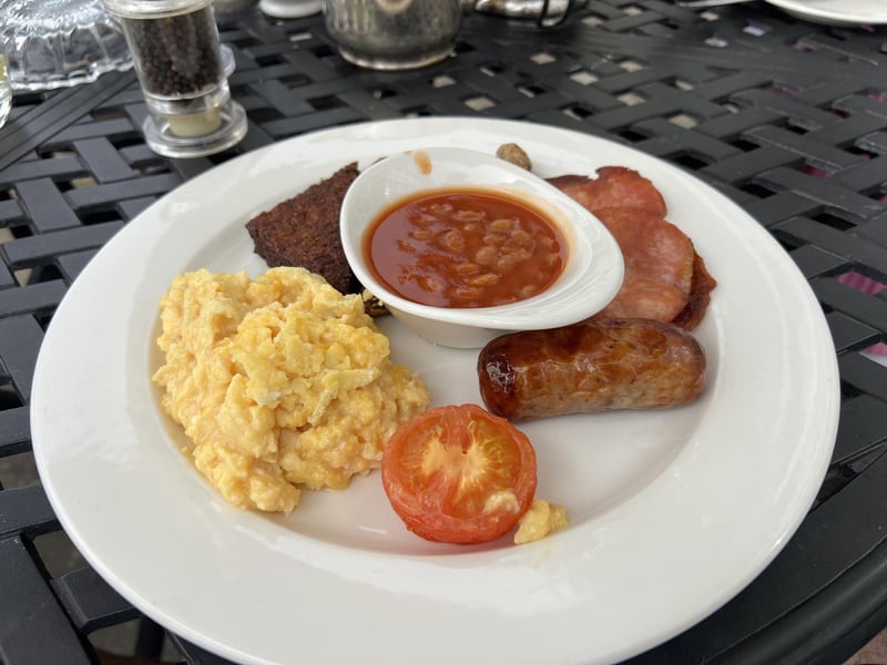 The English breakfast.