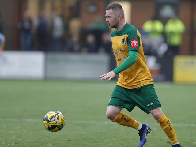 Match action from Horsham's 3-2 win over Potters Bar Town on Saturday