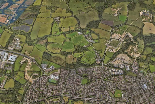 DM/25/0446: Burgess Hill Northern Arc, Land N And NW Of Burgess Hill, Between Bedelands Nature Reserve In The East And, Goddard's Green Waste Water Treatment Works In The West. The construction of a single carriageway link road from the tie-in with the proposed Western Bridge and Link Road (WBLR), through to the proposed tie-in with Eastern Bridge and Link Road (EBLR) including tie-ins to the existing B2036 Cuckfield Road.