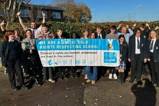 Felpham Community College get the Gold Standard for Rights Respecting Schools