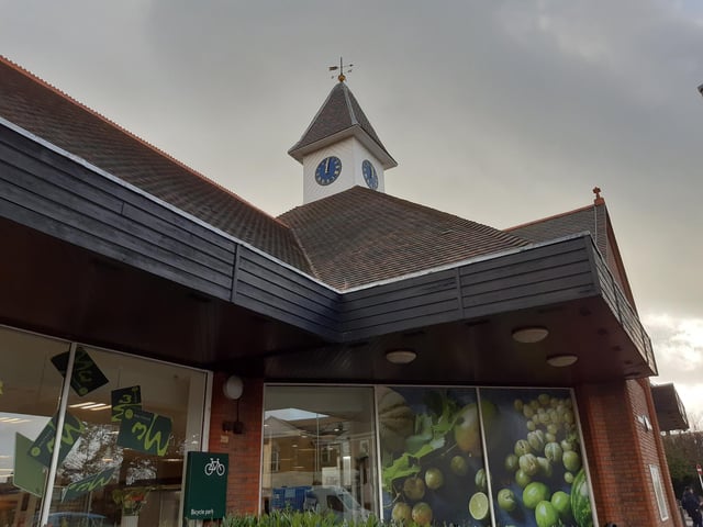 Waitrose took over the old Safeway store in High Street