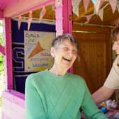 Guild Care volunteer Anne Robson and resident Janet Geaves. Picture: Guild Care / Submitted