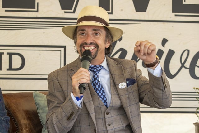 Former Top Gear and The Grand Tour presenter Richard Hammond at Goodwood Revival 2021