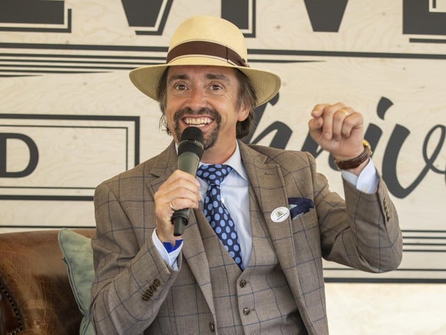 Former Top Gear and The Grand Tour presenter Richard Hammond at Goodwood Revival 2021