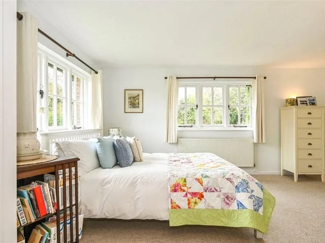 The property has six bedrooms.