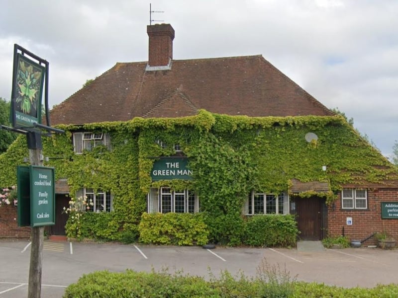 The Green Man is situated in Lewes Road, Ringmer, Lewes, East Sussex, BN8 5NA. One review said: "Great place to eat. Good food, huge portions, great value, nice staff, unpretentious atmosphere. The Sunday roast is the best I've had."