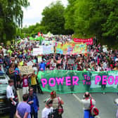 Protest against Fracking in Balcombe, 2013