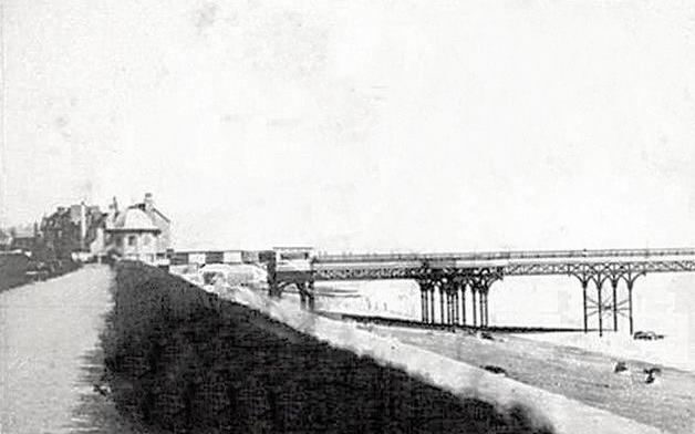 The original structure in the 1880s