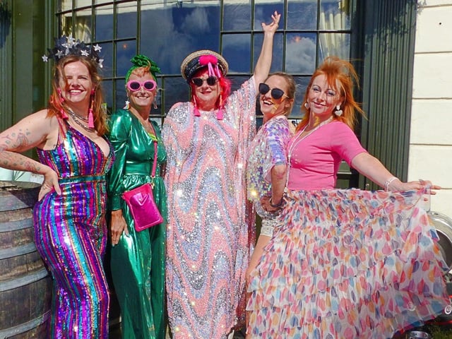 Frock Up Friday 2025 in Hastings. Photo by Marie Richardson.