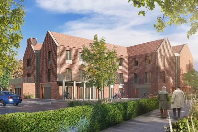 Christie & Co said the proposed 68-bedroom care home would be south of the Kingsway in Burgess Hill. Image: Broadway Malyan