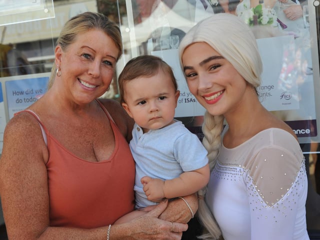 Meeting Elsa from Frozen with Love Local Arts in Littlehampton