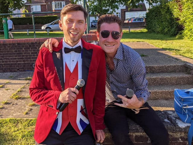 The beacon lighting and concert was in St John's Park, Burgess Hill, on Thursday, June 2