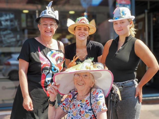 Eastbourne's inaugural Old Town HatFest. Photo: Rupert Kirby