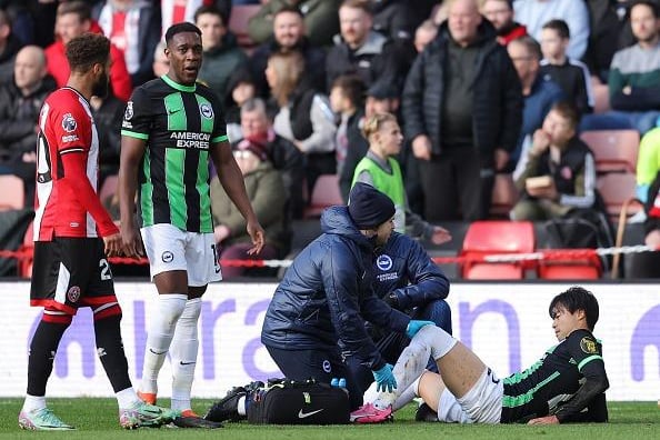 The Japan international has had foot and back issues this term. Aggravated a back injury at Sheffield United and is set to miss the rest of the season.