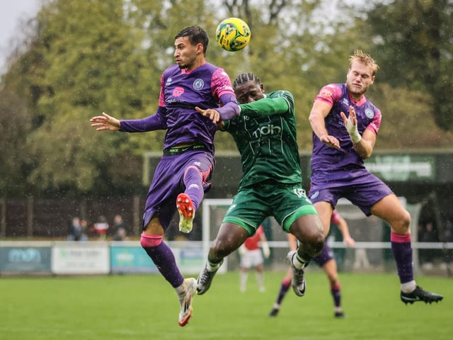 Leatherhead v Eastbourne Borough, FA Trophy first round