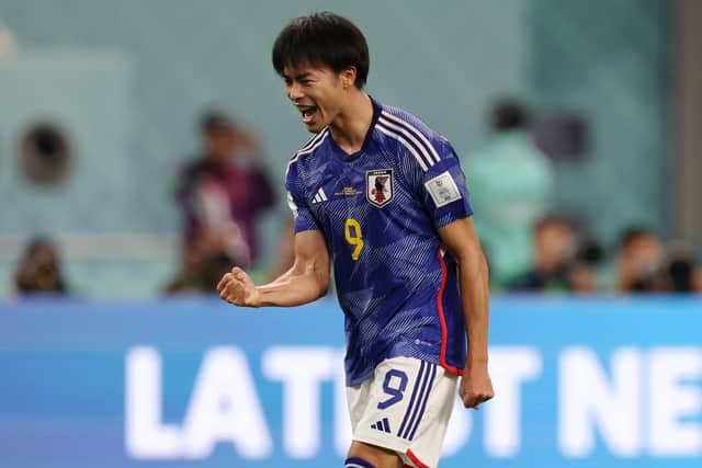 Mitoma was a constant threat to Germany defence in the 35 minutes he was on the pitch, starting the attack for Doan’s equaliser with a neatly threaded ball for former Liverpool winger Takumi Minamino, who saw his cross palmed into Doan’s path.