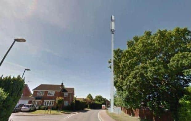 How residents thought the mobile phone mast would look