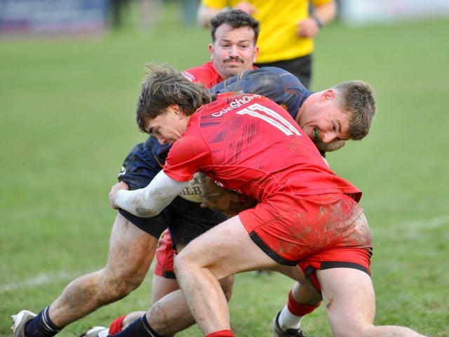 Worthing Raiders lost 19-59 to Jersey at Roundstone Lane. Photographer Stephen Goodger was on hand to capture the action