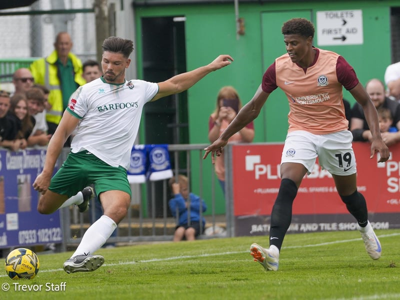 Rocks v Pompey in pre-season friendly action
