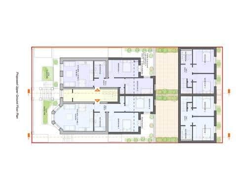 Upper ground floor plans (photo from Eastbourne Borough Council)