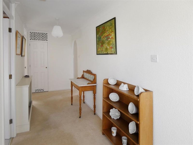 This superb two-bedroom, detached bungalow on the South Beaumont Park development is offered for sale with no onward chain through Glyn Jones, priced at £550,000.