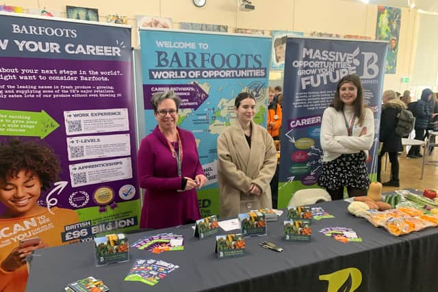 Students got to meet employers and education providers at a Felpham Community College careers event