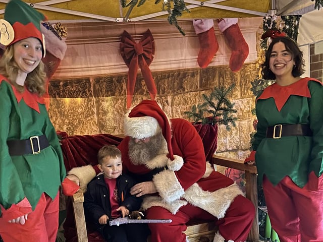 Christmas in Little Chelsea: Eastbourne residents enjoy festive event