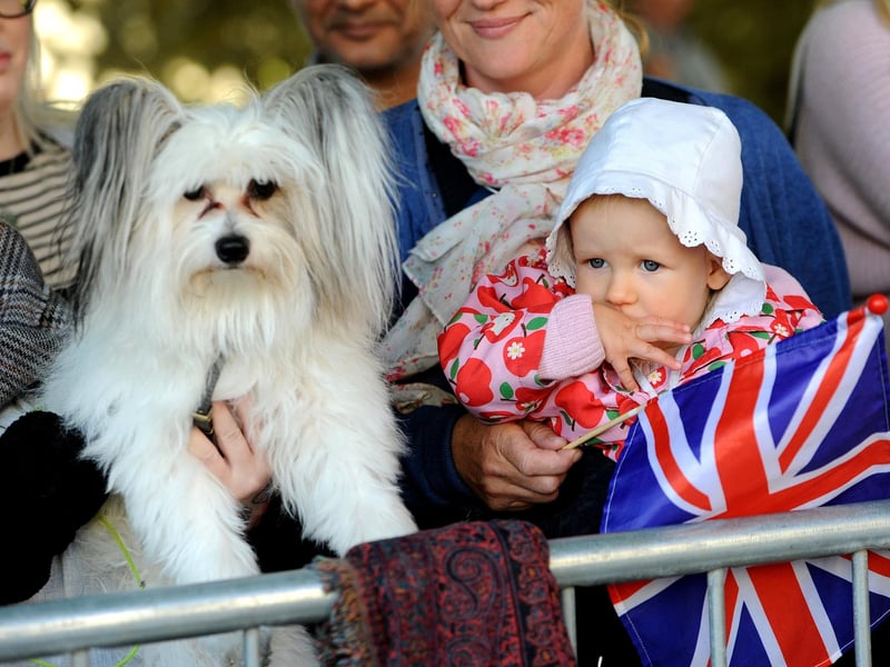 Harry and Meghan, Duke and Duchess of Sussex visit Chichester. Pic Steve Robards SR1825024