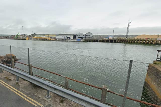 Police said there have been two recent incidents in which cables were stolen from Newhaven Port. Photo: Google Street View