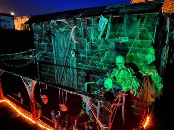 Another scary display
