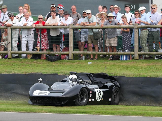 Glamour and high-octane racing at this year's Goodwood Revival.