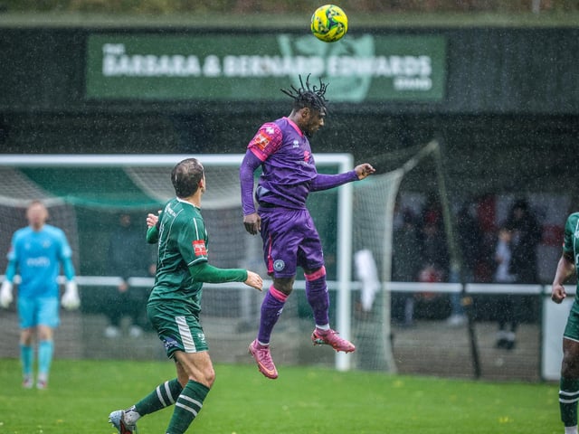 Leatherhead v Eastbourne Borough, FA Trophy first round