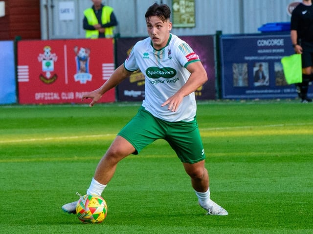 Action from AFC Totton v Bognor Regis Town, July 2023