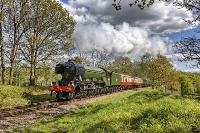 Flying Scotsman on the Bluebell Railway in 2017. Photo: Matthew Toms