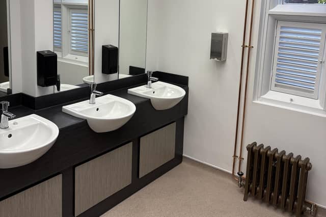 New toilets at The Old School Cuckfield