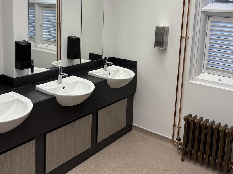 New toilets at The Old School Cuckfield