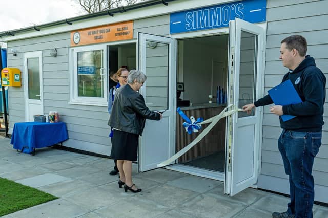 Simmo's café at Haywards Heath Town Football Club. Photo: Ray Turner
