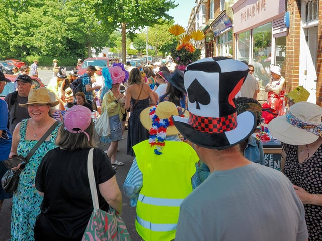 Eastbourne's Old Town HatFest. Photo: In pictures: Rupert Kirby