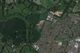 Gleeson Land, part of MJ Gleeson housebuilders, wants to build a mix of flats and houses on land at Lower Broadbridge Farm, Broadbridge Heath (Photo: Google Maps)