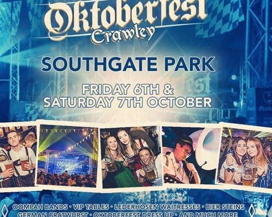 Tickets selling fast for Crawley’s first Oktoberfest: Picture Oktoberfest