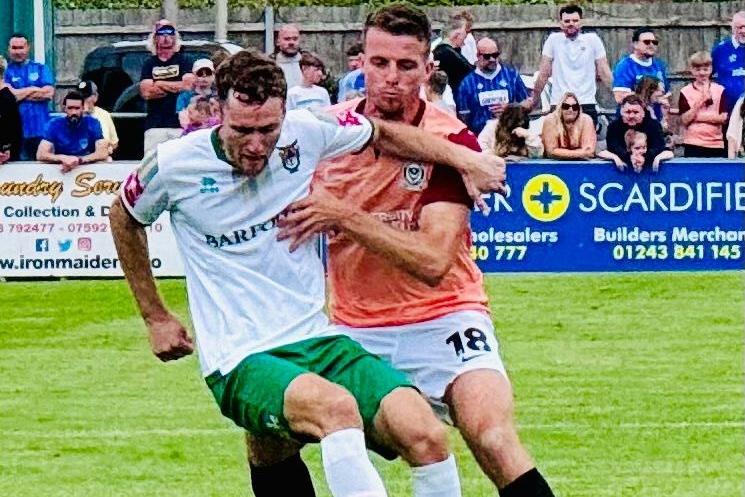 Rocks v Pompey pre-season friendly, July 2024